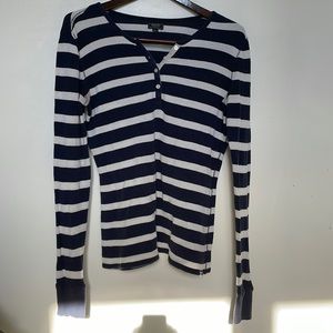 ROOTS Striped Long Sleeve M